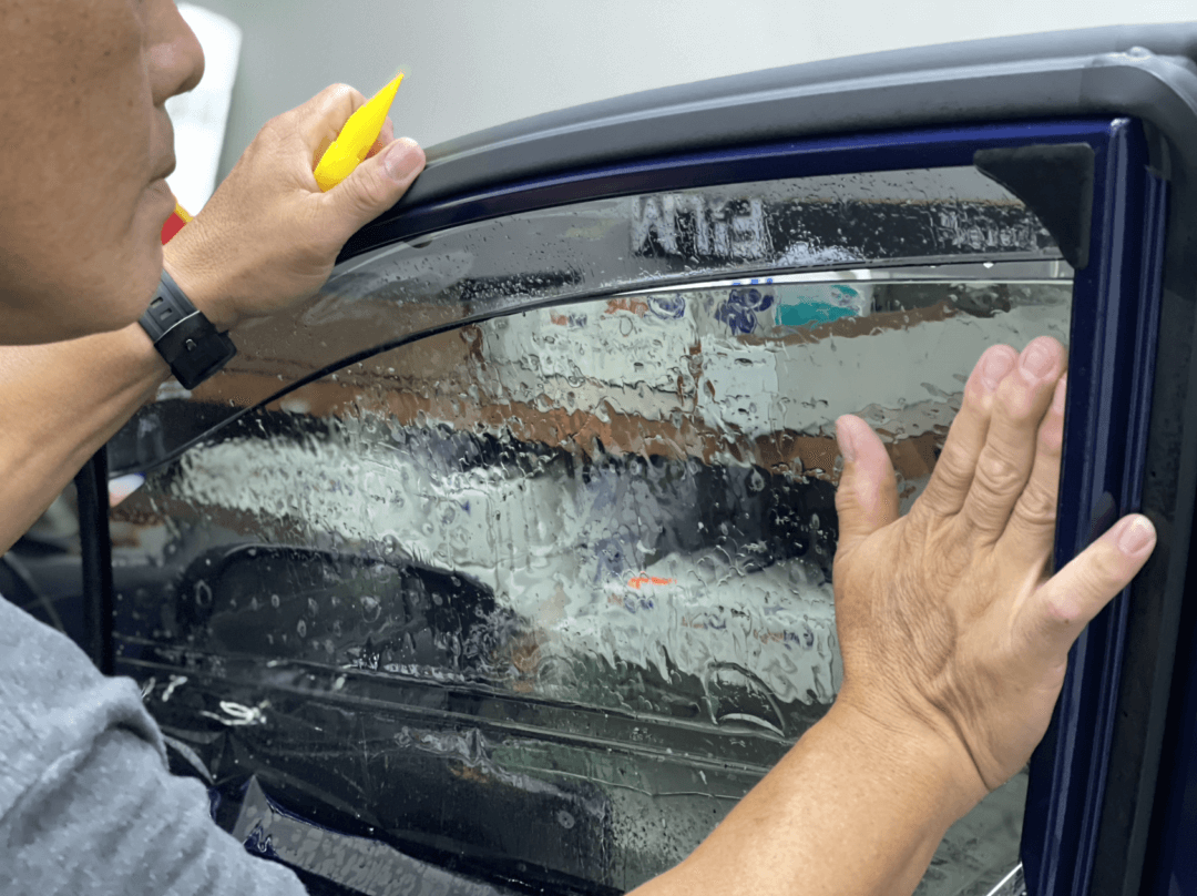 Apply and Clean Car Glass Tinting Film Like a Pro